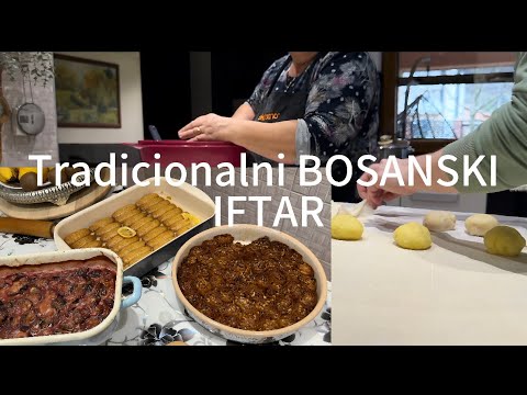 SVEKRVIN TRADICIONALNI IFTAR🌿STARA BOSANSKA SLANA I SLATKA JELA🌿IFTARSKA SOFRA ZA PORODICU🌿