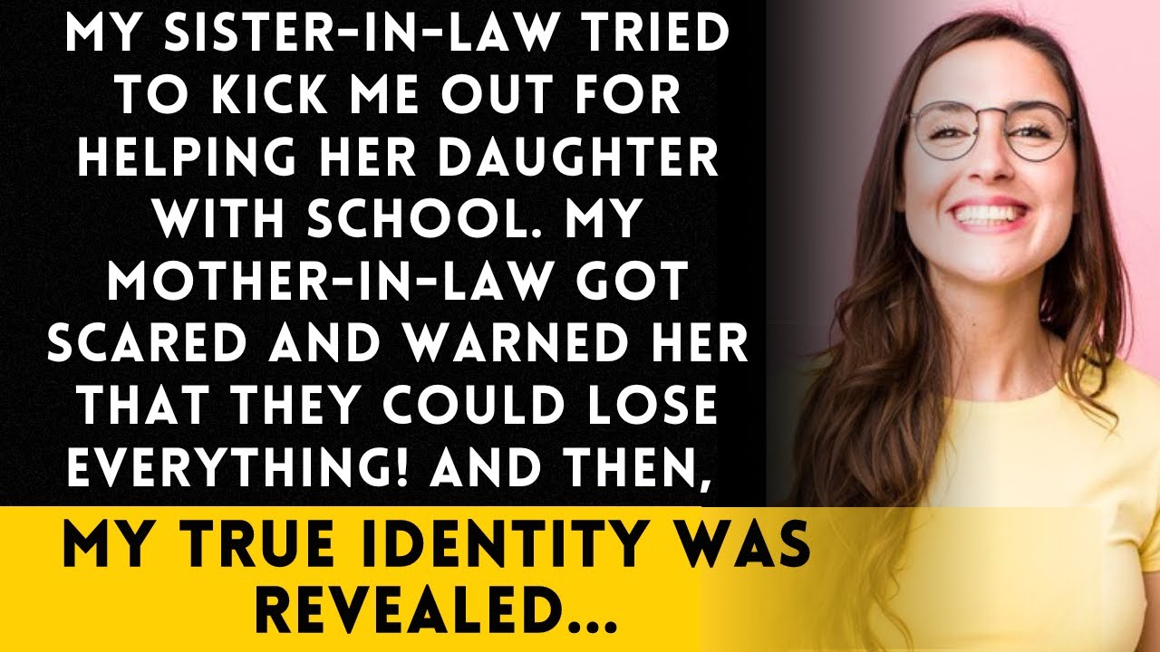 Kicked Out by SIL for Helping Her Daughter with School... They Returned Disturbed. Discover Why!