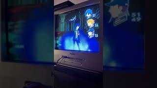 CRT gaming (persona 3 gameplay)