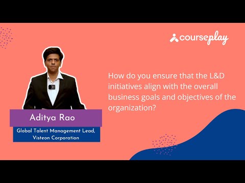 Mr. Aditya Rao shares his thoughts on how can companies bring learning into the flow of work