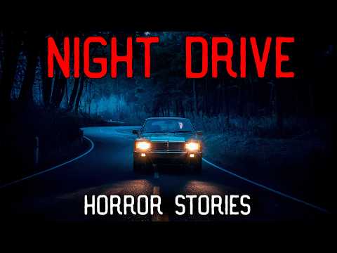 10 Disturbing Night Drive Horror Stories | Rain Sound