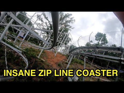 NEW Insane Mountain Coaster Center in Gatlinburg TN. Rowdy Bear Complex NEW Insane Mountain Coaster Center in Gatlinburg TN. Rowdy Bear Complex