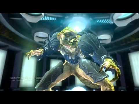 Gorn on the Enterprise - Star Trek Game