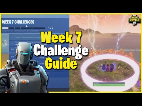 All Easy Challenges + NEW Hunting Party Skin | S6 Week 7 Challenge Guide - Fortnite