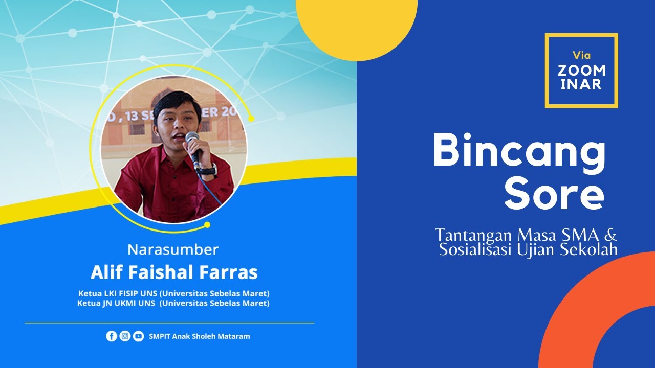Bincang Sore bersama KK Alif Faishal Farras