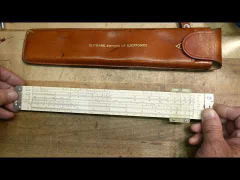 #633 Cleveland Institute of  Electronics Slide Rule