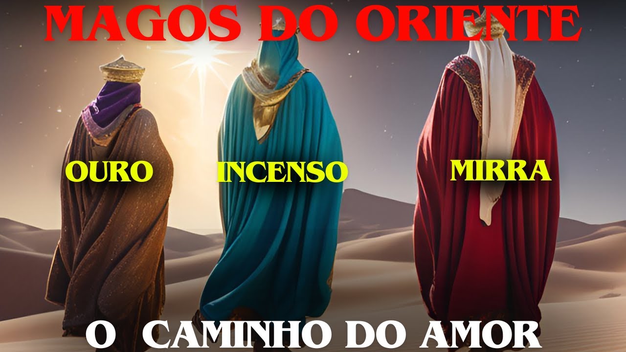 A Bíblia não menciona seus nomes, mas ele são os Magos Do Oriente!
