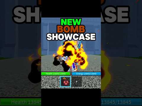 New Bomb Fruit Showcase!! 💣                                             #roblox #bloxfruits #shorts