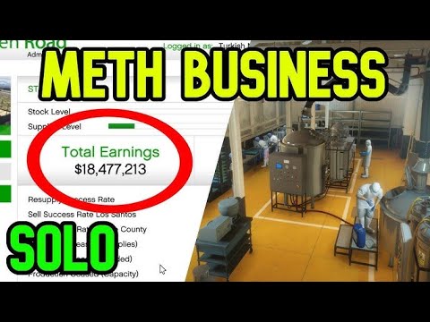 Gta 5 Meth Business Solo Guide - Meth Lab Selling Full Stock Solo