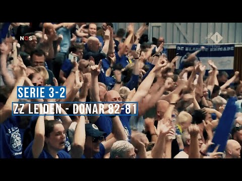 Episch: Zorg en Zekerheid Leiden - Donar Groningen, finale Games 1-5 (21-29 mei 2023)