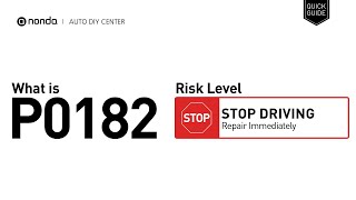 OBD Code p0182 Guide to Repair