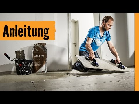 Große Fliesen verlegen | HORNBACH Meisterschmiede