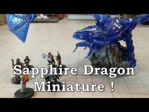 D&D's 45th Anniversary Sapphire Dragon  - Quick Look