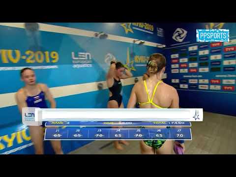 Iuliia Timoshinina  - Women's 10 m Platform Diving Final