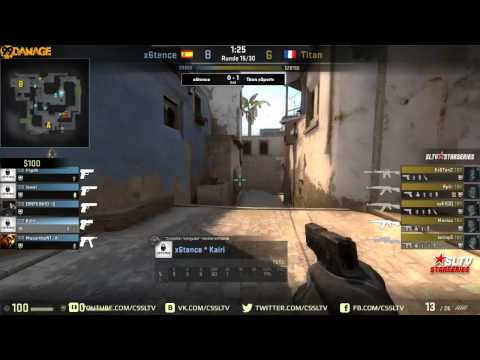 Titan vs. x6tence | Gruppenphase, SLTV StarSeries XII | (de_mirage) Map 2