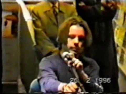 Bruce Dickinson -Inertia /  Re-entry - Unplugged in Record Shop(Paris 1996)-Part 1/2