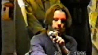 Bruce Dickinson -Inertia /  Re-entry - Unplugged in Record Shop(Paris 1996)-Part 1/2