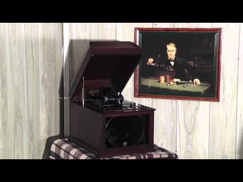 Edison blue amberol cylinder 4134 - Our Director March by Conway's Band