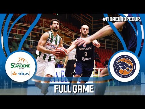 Sidigas Scandone Avellino (ITA) v Tsmoki-Minsk (BEL) - Full Game - RD of 16 -FIBA Europe Cup 2017-18