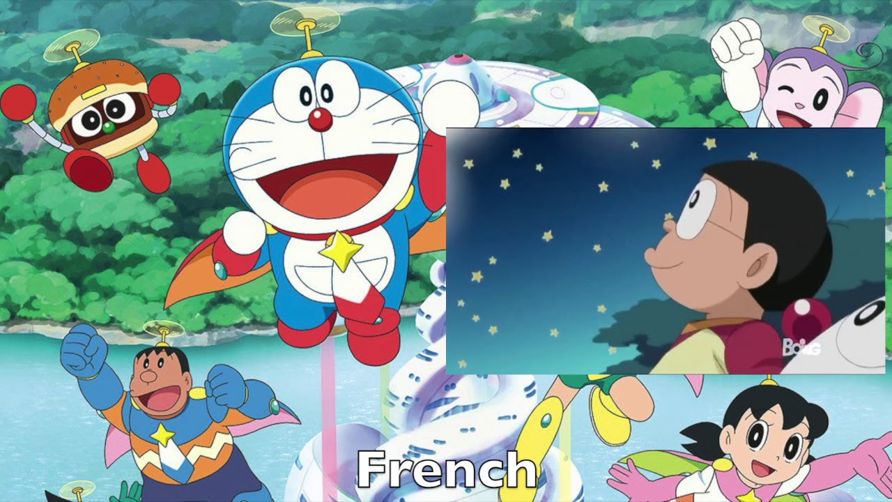 Doraemon 2005 Opening Multilanguage Comparison