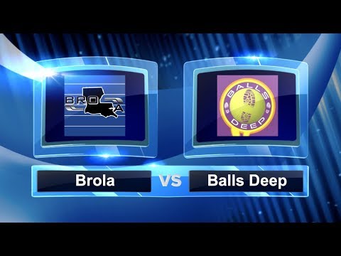 Brola vs Balls Deep - Semi Finals - Big Easy Kickball Open #BEKO2019