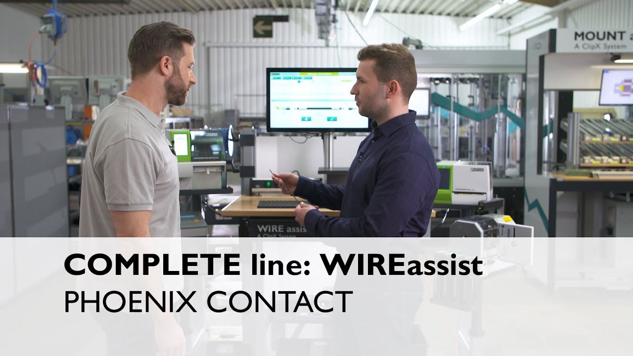 Wiring station with automatic process assistance