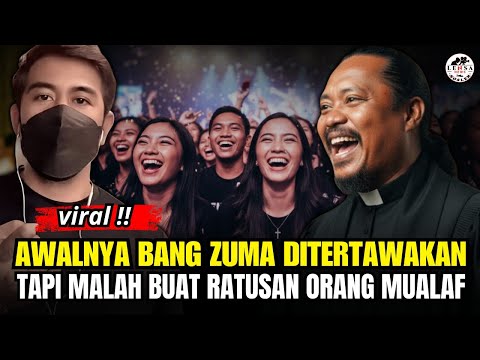 VIRAL ‼️BANG ZUMA BUAT PENDETA DAN RIBUAN PENONTON MASUK ISLAM HANYA KARENA SATU AYAT INI