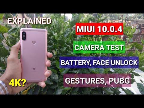 Redmi note 5 Pro miui 10.0.4.0 Stable Update full review | Camera test, battery performance, PubG