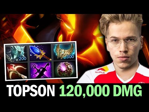 TOPSON 120,000 Damage Ember Spirit Crazy Game with Revenant's Brooch