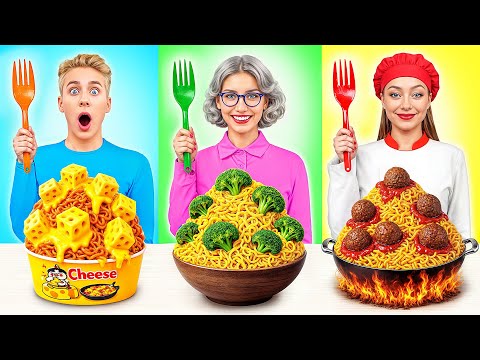 Me vs Grandma Cooking Challenge | Amazing Cooking Ideas by Multi DO Challenge