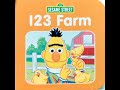 SESAME STREET 123 FARM KID S FUN AUDIO BOOK