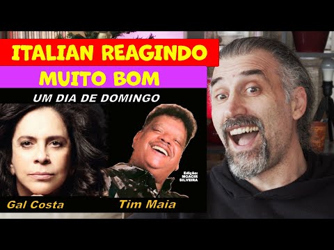 Gal Costa e Tim Maia - um dia de domingo - singer Reaction