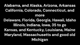 50 States That Rhyme