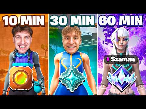 Wielki WYŚCIG YOUTUBERÓW do UNREAL w Fortnite