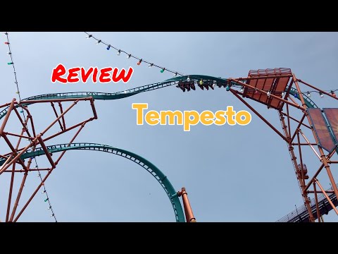 Video review of Tempesto by Roller Coasters of Thailand