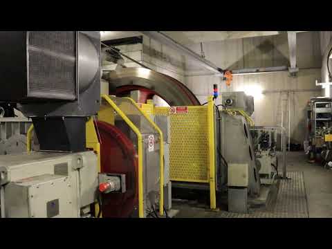 Hungerburgbahn funicular engine room (2)