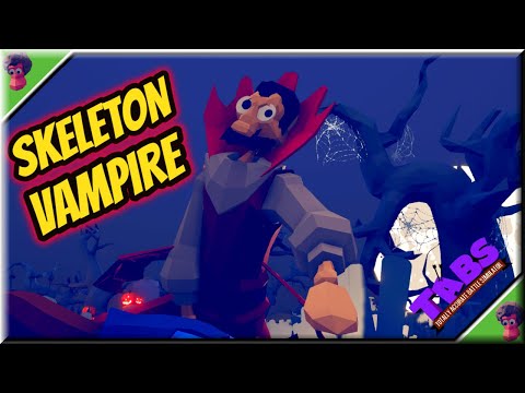 SKELETON VAMPIRE vs EVERY UNIT 1v1 + Bonus - TABS Original MODS