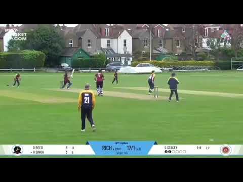 Himmat Singhs majestic 74 off 41 for East Molesey CC V Richmond CC in the National Cup