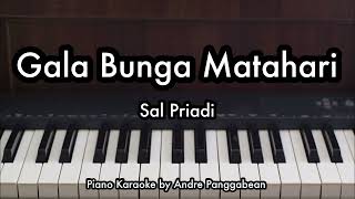 Download lagu Gala Bunga Matahari - Sal Priadi | Piano Karaoke by Andre Panggabean mp3