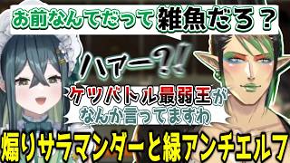 半年ぶりのサシコラボでケツバトラー煽りが止まらないサラマンダー【にじさんじ/切り抜き/十河ののは/花畑チャイカ】