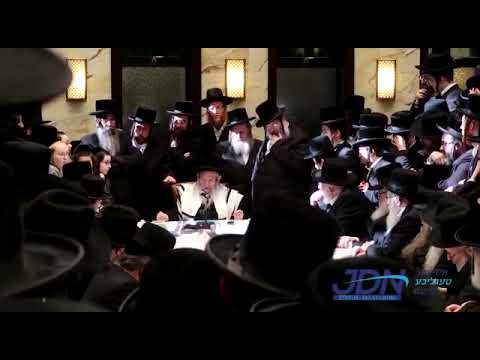Slonimer Rebbe In Slonim Beis Medrash In Boro Park -Adar I 5782