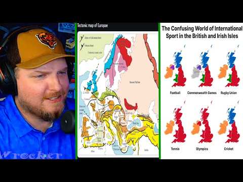 Maps of Europe & The World that Confuse Americans.. 🗺️