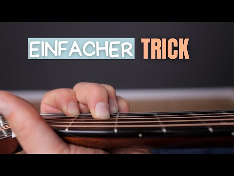 Gitarrenakkorde verstehen - Einfacher Trick