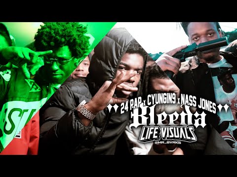 24Pap x CYungin9 x Nass Jones - " Bleeda " | Shot By: @Mr_Bvrks