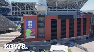 Lumen Field transforms into Seattle Stadium for FIFA World Cup