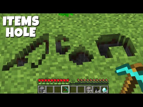 Holy Dolly Minecraft - You WILL BE SHOCKED where THESE CURSED ITEMS HOLE LEAD in Minecraft SECRET PASSAGE TUNNEL my craft