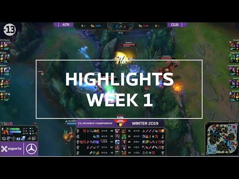 [HIGHLIGHTS NL] ESL Proximus Championship S02 - LoL - Week 1