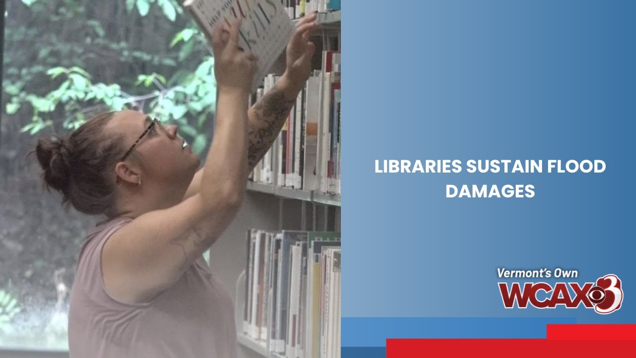 Libraries sustain flood damages