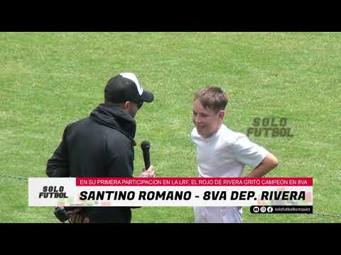 NOTA SANTINO ROMANO - 8VA DEP. RIVERA