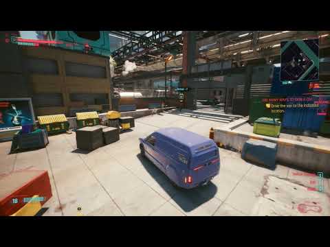 Cyberpunk 2077 Stealth - Many Ways to Skin a Cat GIG (Hard) unseen guide